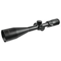 TruGlo Intercept Rifle Scope 4-12x44mm Illuminated BDC Reticle One Inch Tube Matte Black Finish TG8541BIB