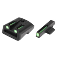 Truglo TG131NTI1 TFO 1911 Government W/Novak LoMount Fiber Optic Green