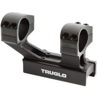Truglo TG8963B Scope Mount For Tactical Rifle 1-Piece Weaver/Picatinny Black Fin