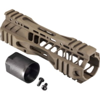 TRYBE Defense AR-15 M-LOK Extra Lightweight Quad Handguard w/ Cut Rail