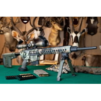 TRYBE Optics 3-18x50mm Rifle Scope, Magpul 7.62x51mm NATO Magazine, GG&amp;G FLT 30mm Scope Mount, FAB Defense SPIKE Bipod, R.A.P.S. Buttstock