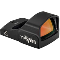 TRYBE Optics 1x24mm Mini Advanced Ruggedized Optic Red Dot Sight, RMR Footprint