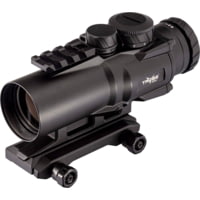 TRYBE Optics 3x32mm Compact Prism Scope Red Dot Sight, 32mm Tube
