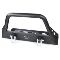 Tuff Stuff Overland Stubby Front Winch Bumper for 87-06 Jeep Wrangler TJ/YJ