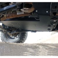 Tuff Stuff Overland Trans &amp; Converter Skid Plate Under Armor for 07-18 Jeep Wrangler JK
