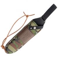 Turtleman Thunder Bowie Camo Sheath,9.25in