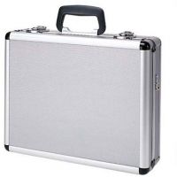 T.Z. Case Pro-Tech Series Four Pistol Promo Case 16x13x5 in, Silver TZ0013SD