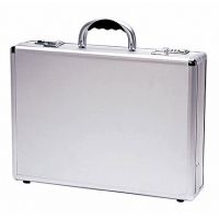 TZ Case AC425 Aluminum Brief Case - Silver