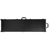 T.Z. Case ProEdge Series Hexagon Frame Design Double Rifle Case 53x15x4.25, Silver HX0053BS