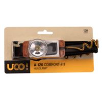 UCO A120 Headlamp, Black &amp; Tan HL-A120-BLACKTAN