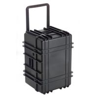 UnderWater Kinetic 1627 Transit Case with Wheels, Black
