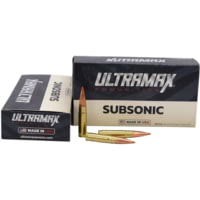 Ultramax .300 AAC Blackout 208 grain Tipped Subsonic Rifle Ammunition