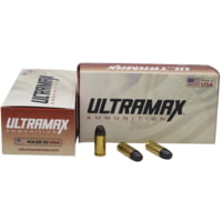 Ultramax .40 S&amp;W 180 grain Lead Round Nose Pistol Ammunition