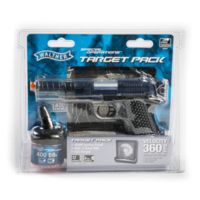 Umarex Walther Airsoft Target Pack w/1911 Spring Airsoft Pistol