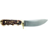 Uncle Henry Elk Hunter Full Tang Skinner Fixed Blade Knife, 4.62in