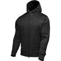Under Armour Men's ColdGear Embossed Full Zip Hoody - Black Color 1006272-001