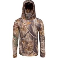 UnderArmour Boys' ColdGear Camo Hurlock Hoody - Realtree AP Camo Color 1004805-340