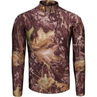 Under Armour Boys' ColdGear Camo Mock - Break-Up Color 1004800-375