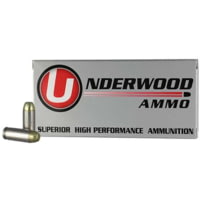 Underwood Ammo 10mm Auto 155 Grain Full Metal Jacket Nickel Plated Brass Cased Pistol Ammunition