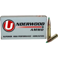 Underwood Ammo .300 AAC Blackout 125 Grain Polymer Tipped Spitzer Nickel Plated Brass Cased Rifle Ammunition