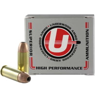Underwood Ammo .356 TSW 115 Grain Jacketed Hollow Point Brass Cased Pistol Ammunition