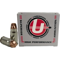 Underwood Ammo .357 Sig 65 Grain Solid Monolithic Nickel Plated Brass Cased Pistol Ammunition