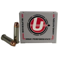 Underwood Ammo .38 Special +P 140 Grain Solid Monolithic Nickel Plated Brass Cased Pistol Ammunition