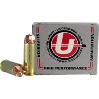 Underwood Ammo .41 Remington Magnum 150 Grain Solid Monolithic Nickel Plated Brass Cased Pistol Ammunition