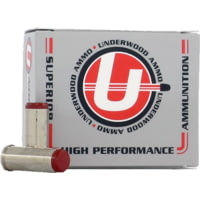 Underwood Ammo .44 Special 200 Grain Coated Hard Cast Nickel Plated Brass Cased Pistol Ammunition