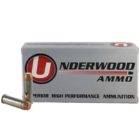 Underwood Ammo .45 Colt 250 Grain Full Metal Jacket Nickel Plated Brass Cased Pistol Ammunition