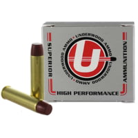 Underwood Ammo .460 S&amp;W Magnum 360 Grain Coated Hard Cast Nickel Plated Brass Cased Pistol Ammunition