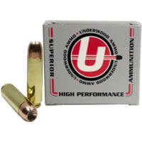 Underwood Ammo 50 Beowulf 300 Grain Jacketed Hollow Point Brass Cased Rifle Ammunition