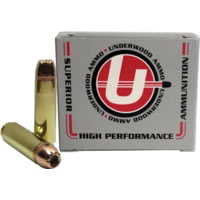 Underwood Ammo 50 Beowulf 350 Grain Jacketed Hollow Point Brass Cased Rifle Ammunition