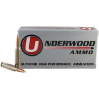 Underwood Ammo 7mm-08 Remington 150 Grain Polymer Tipped Spitzer Nickel Plated Brass Cased Rifle Ammunition