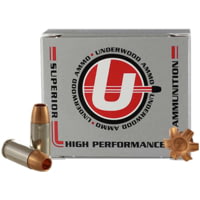 Underwood Ammo 9mm Luger 70 Grain Solid Monolithic Nickel Plated Brass Cased Pistol Ammunition