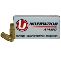 Underwood Ammo 9x25mm Dillon 125 Grain Full Metal Jacket Brass Cased Pistol Ammunition