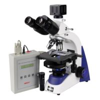 UNICO G395 LED Illuminated Trinocular Microscope w/Heated Stage