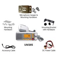 Uniden Fixed Mount Marine Radio with DSC, 25 Watt