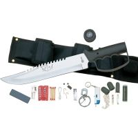 United Cutlery Bushmaster Survival Fixed Blade Knife - 15.25&quot; OAL