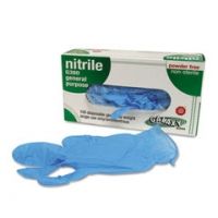 United Stationers Gloves Dspsbl Nitr Lge Be GAX380L