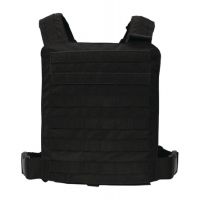 US Palm ASP-C MOLLE Plate Carrier With 2 Level IV Stand Alone Plates Black USP00400078