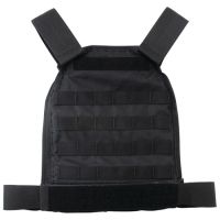 US Palm MOLLE Defender Soft Armor Plate Carrier With Two Level IIIA Soft Armor Panels Small 9x11.5 Inch Panel Black USP00400619
