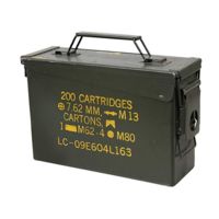USML M19A1 30 Cal Ammo Cans, Grade One