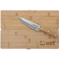 UST Cutting Board w/ Bamboo Handle Knife