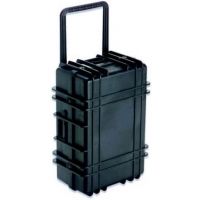 UW Kinetics 1027 Transit Case with Wheels, Black