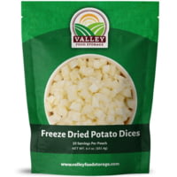 Valley Food Storage Freeze Dried Potato Dice