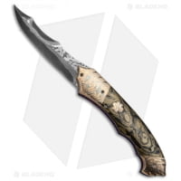 Vallotton Custom Knives Brandon Vallotton Custom Thorn 3.25in Automatic Folding Knife