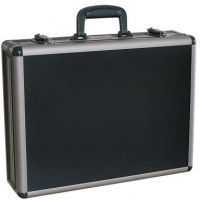 Vanguard Black Aluminum Four Pistol Case WSG7703