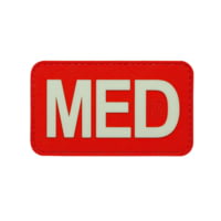 Vanquest Gear MED Medical Glow In The Dark Patch