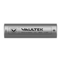 Vaultek Safe HI Capacity Battery, Lithium-Ion Power